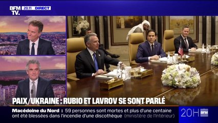 ⁣Accord de paix en Ukraine: Sergeï Lavrov et Marco Rubio se sont parlé ce samedi