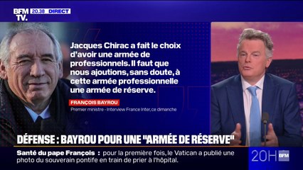 Armée de réserve: "C'est une piste qui est plus à explorer", déclare Fabien Roussel (