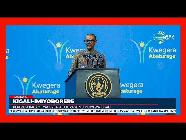 ⁣Perezida Kagame yihanije u Bubiligi bukomeje guhuruza amahanga ngo afatire u Rwanda ibihano