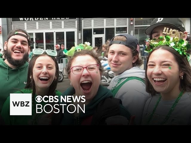 ⁣Boston's St. Patrick Day parade gets an early start