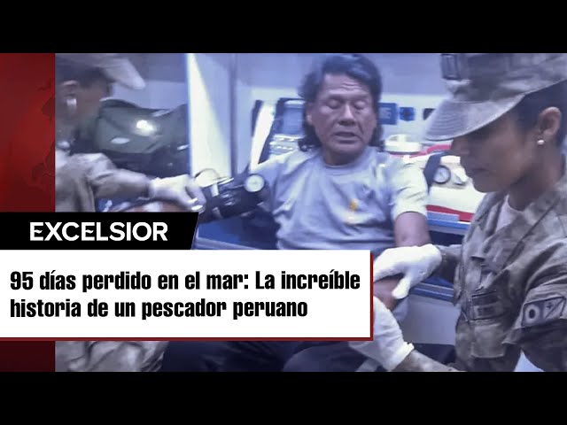 ⁣Pescador sobrevivió a 95 días perdido en el mar; los últimos 15 sin comer