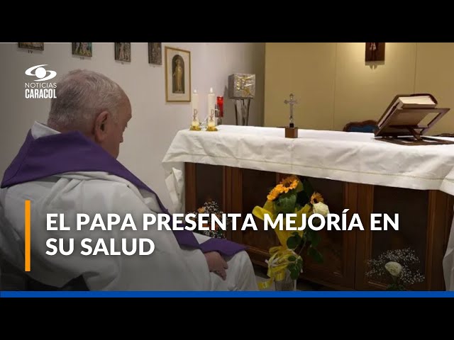 ⁣Se conoce la primera foto del papa Francisco tras estar más de un mes hospitalizado