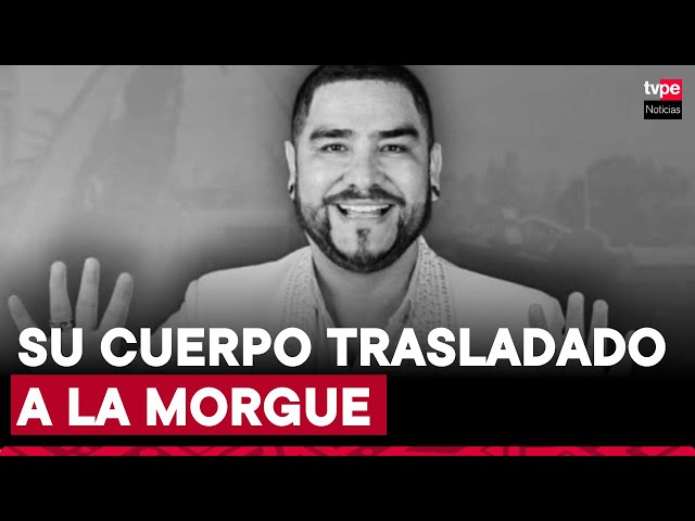 ⁣Trasladan cuerpo de Paul Flores, vocalista de Armonía 10, a la Morgue Central de Lima