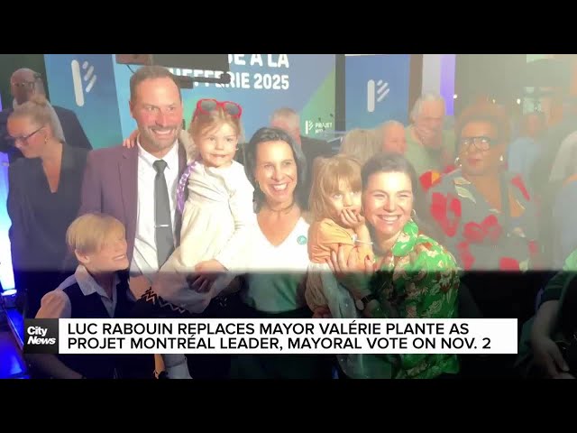 Projet Montréal elects new leader and mayoral candidate: Luc Rabouin