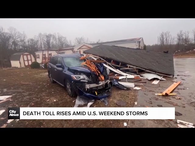 ⁣Death toll rises after violent U.S. storms