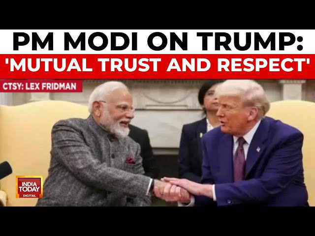 PM Modi Reveals Personal Insights on Friendship with Donald Trump | Lex Fridman | Podcast