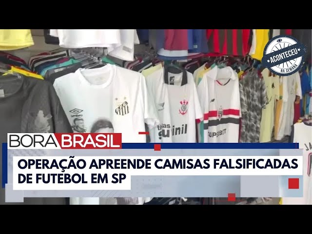 Aconteceu na Semana | Operação apreende mais de 2 mil itens esportivos falsificados em SP