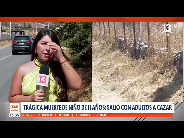 ⁣Salió a cazar conejos: Niño murió tras recibir disparo accidental