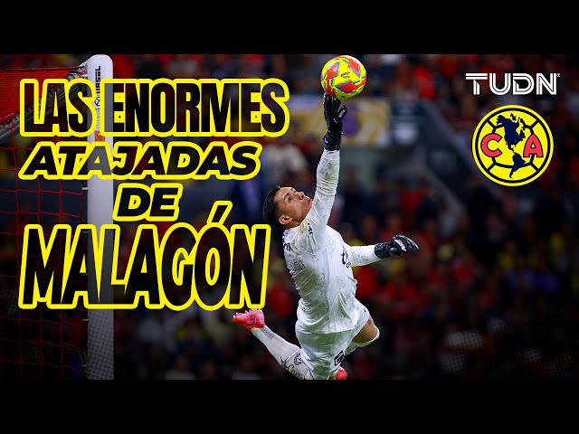 ⁣¡No todo son goles! ¡Las descomunales atajadas de Malagón en el triunfo de America vs Atlas! | TUDN