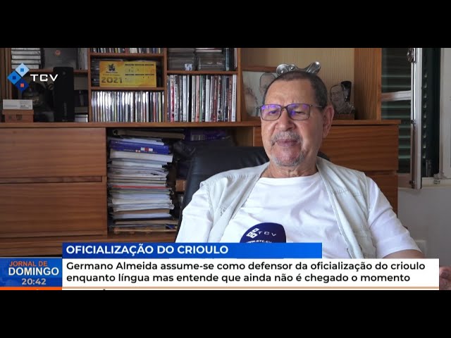 ⁣Germano Almeida assume-se como defensor da oficialização do crioulo enquanto língua mas entende