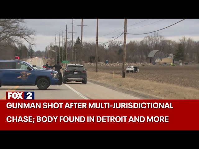 HD Show: Gunman chased through Macomb County, body found in Detroit, the weather and more