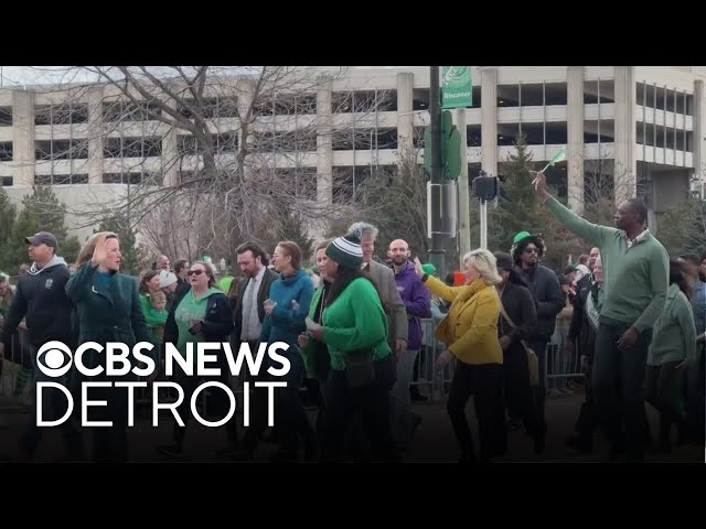 ⁣Annual St. Patrick's Day Parade kicks off in Detroit's Corktown