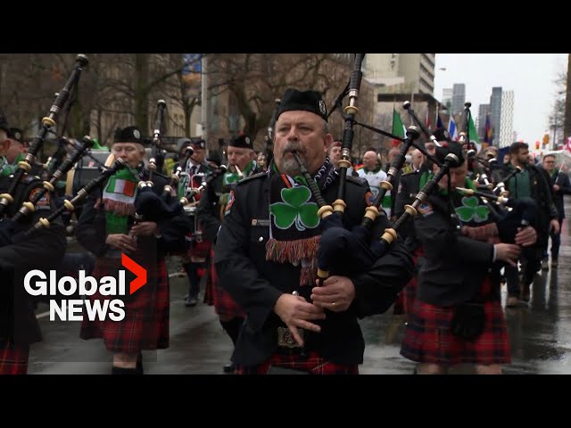 ⁣Toronto celebrates St. Patrick's Day with annual parade