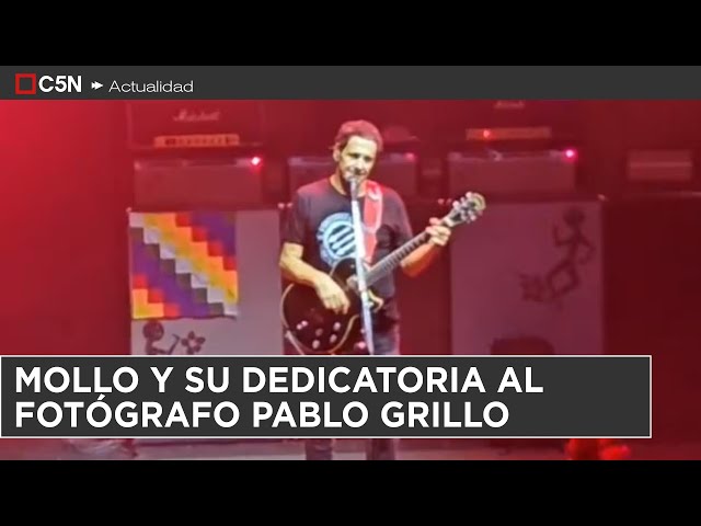 ⁣RICARDO MOLLO le DEDICÓ una canción a PABLO GRILLO y le deseó una pronta RECUPERACIÓN