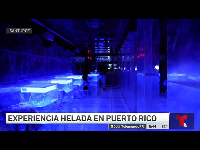 ⁣“Icebox” hace posible vivir una experiencia helada en nuestra isla