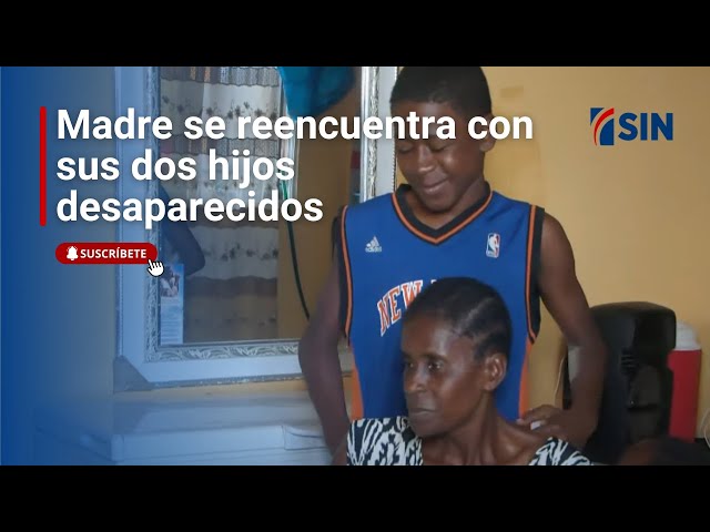 ⁣Madre se reencuentra con sus dos hijos desaparecidos | Noticias #SINFindeSemana: 16/03/2025