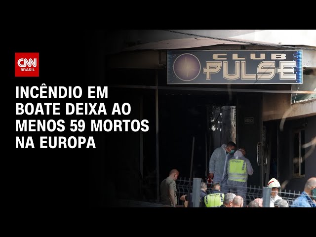 Sobe para 59 o número de mortos em boate na Europa | CNN PRIME TIME