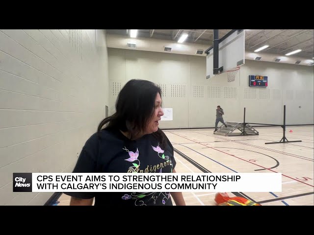 ⁣CPS event aims to strengthen relationship with police and Calgary’s Indigenous Community