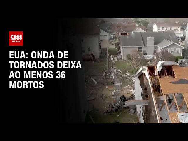 ⁣Tornados deixam ao menos 36 mortos nos EUA | CNN PRIME TIME