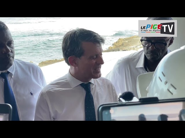 Visite de Manuel VALLS, Ministre des Outre-mer en Guadeloupe