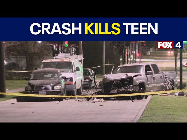 ⁣Garland teen killed, brother injured after being hit by truck while walking on sidewalk