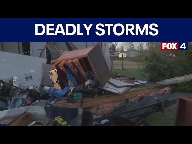 ⁣Weather: At least 37 killed in storms across US