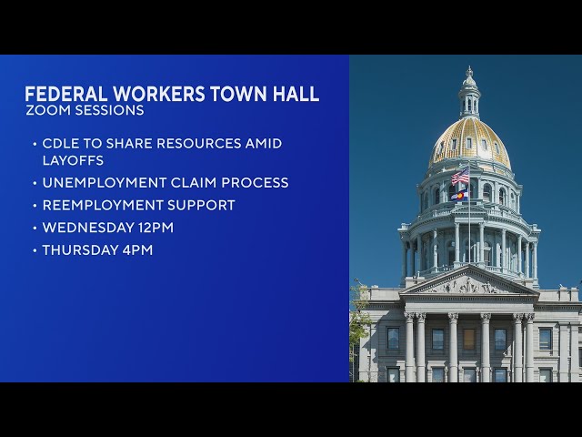 Colorado Department of Labor to hold town halls for federal workers