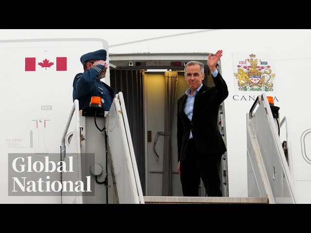 ⁣Global National: March 16, 2025 | What’s the strategy behind Carney’s 1st trip abroad?