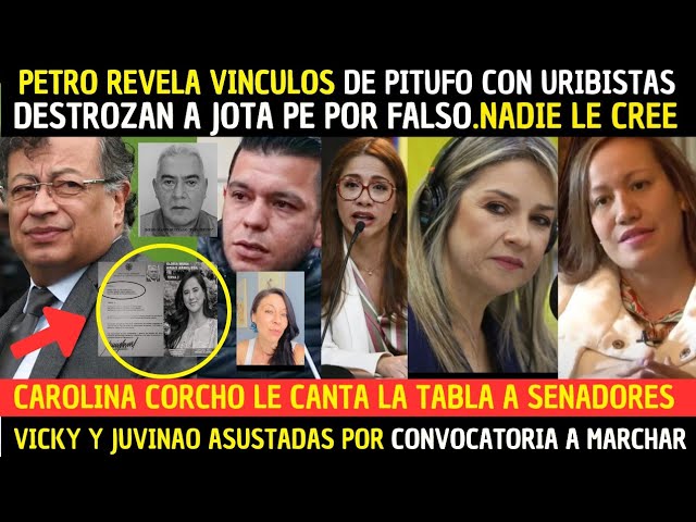 ⁣¡URIBISMO AL DESCUBIERTO! Vínculos con Pitufo y el miedo a la marcha del 18