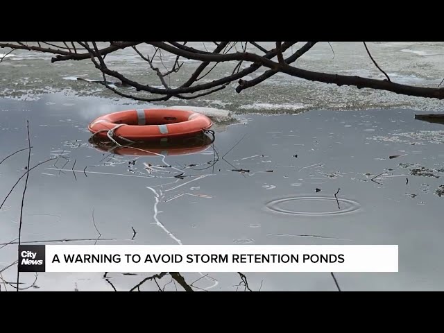 ⁣One GTA municipality warns retention ponds have hidden dangers