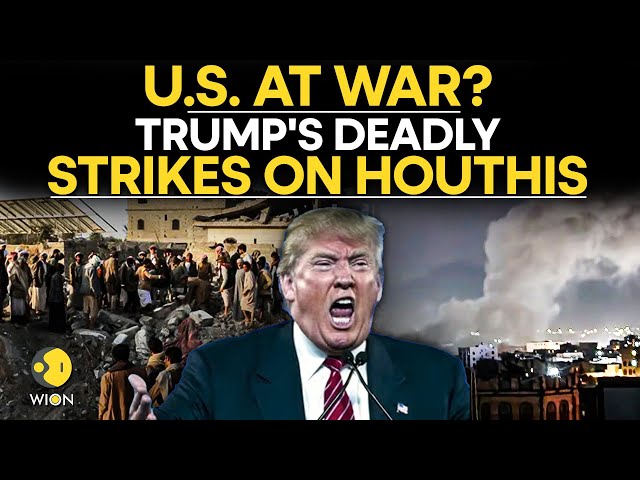 ⁣Trump Strikes Yemen Houthis LIVE: US Hits Yemen Houthis with Nonstop Back-to-Back Attacks! WAR LIVE