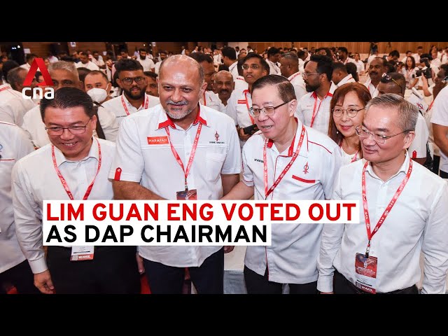 Lim Guan Eng loses DAP chairman post; Anthony Loke remains as secretary-general