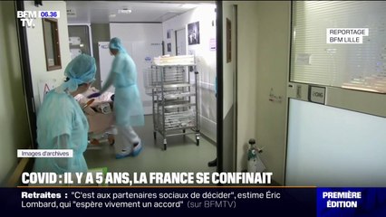 ⁣Il y a cinq ans, la France se confinait pour tenter de freiner la propagation du Covid-19