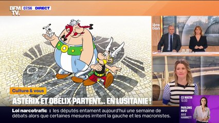 ⁣Pour le 41e album d'Astérix et Obélix, les deux Gaulois partent en direction... du Portugal