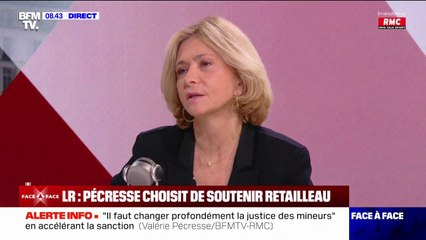 "J'ai une dette d'honneur": Valérie Pécresse justifie son soutien à Bruno Retail