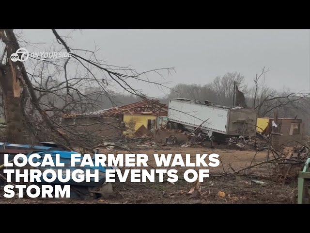 Tornado leaves Jackson County families homeless, and hospitalizes residents