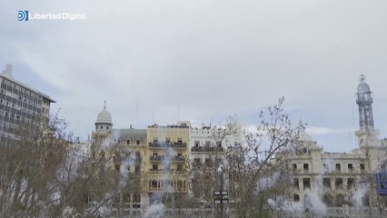 ⁣Así ha sido la Mascletá en Valencia con 220 kilos de pólvora