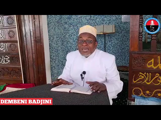 Darassa ;  Tafsir du Coran Avec Oustadh Hachim Mohamed Abdillah à Dembeni Badjini