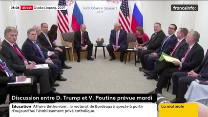 Le président américain Donald Trump indique qu'il parlera demain à son homologue russe Vladimir