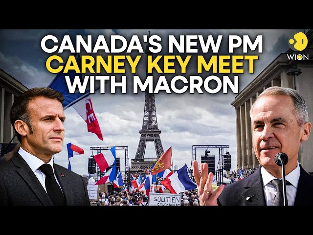 ⁣LIVE: Canada's New PM Mark Carney Meets French President Emmanuel Macron | Canada France News |