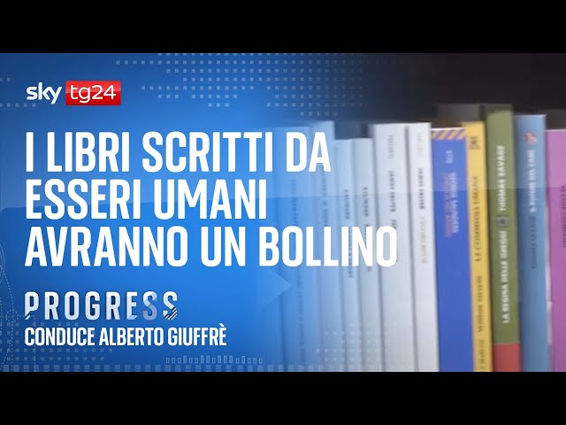 I libri scritti da esseri umani avranno un bollino