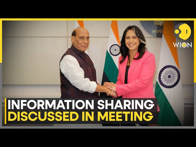 ⁣India: US Intel Chief Tulsi Gabbard Is On A Multi-National Trip To The Indo-Pacific | WION