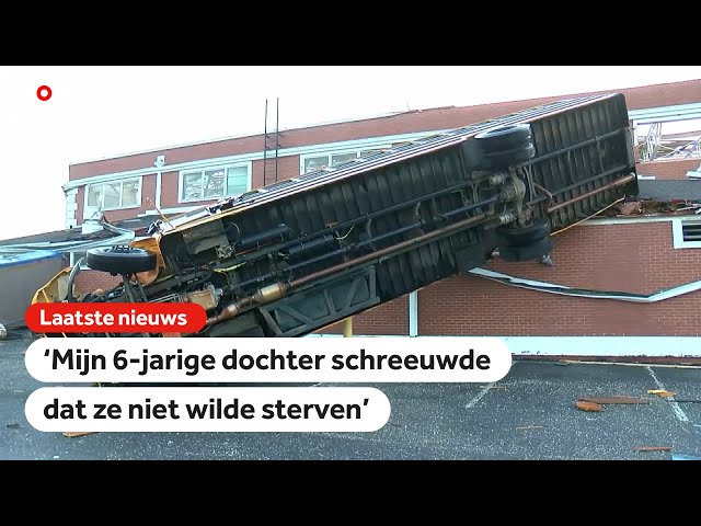 ⁣Dodelijke tornado's richten zware verwoesting aan in VS