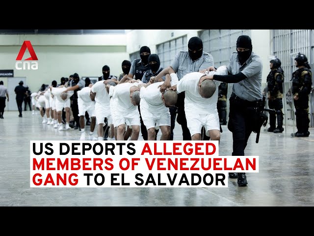 US deports alleged members of Venezualan gang to El Salvador despite court ban