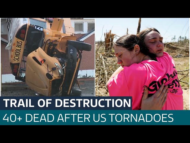 More than 40 dead in U.S. tornadoes that ripped through mid-west and southern states | ITV News