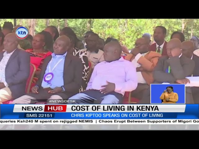 Cost of living in Kenya: PS Treasury Chris Kiptoo says economy is at the verge of recovery