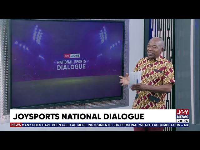 #JoySportsNationalDialogue: Rex Danquah tackles Ghana's sports infrastructure challenges