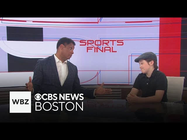 The state of Boston sports with young fan Olin Bissonnette