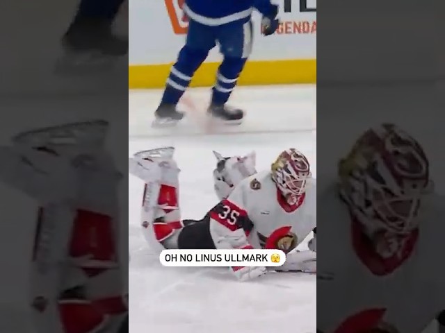 Linus Ullmark Gifts One To Auston Matthews 