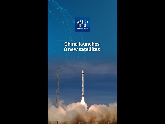 Xinhua News | China launches 8 new satellites